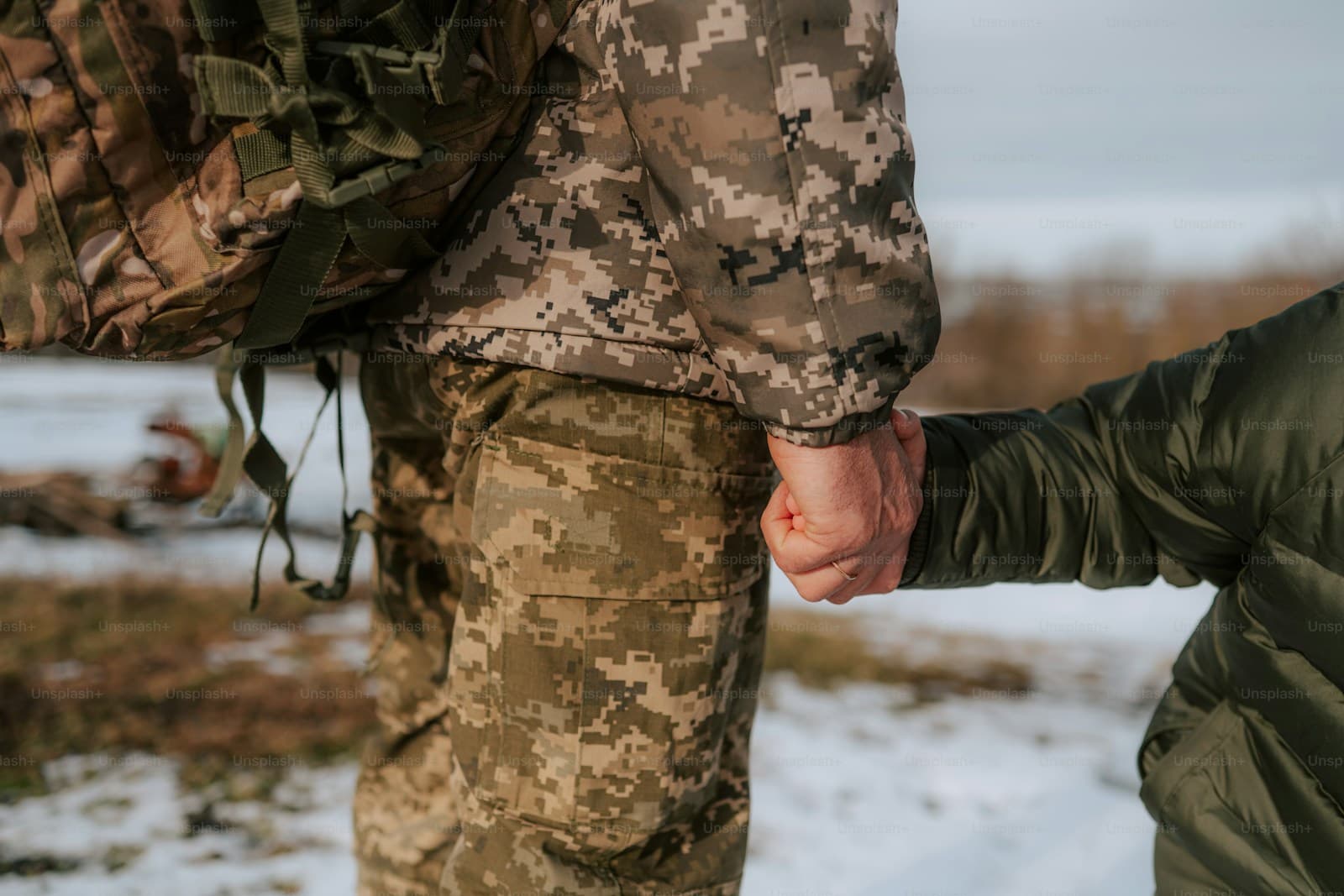 Military and Veterans — insurance-related stock photo