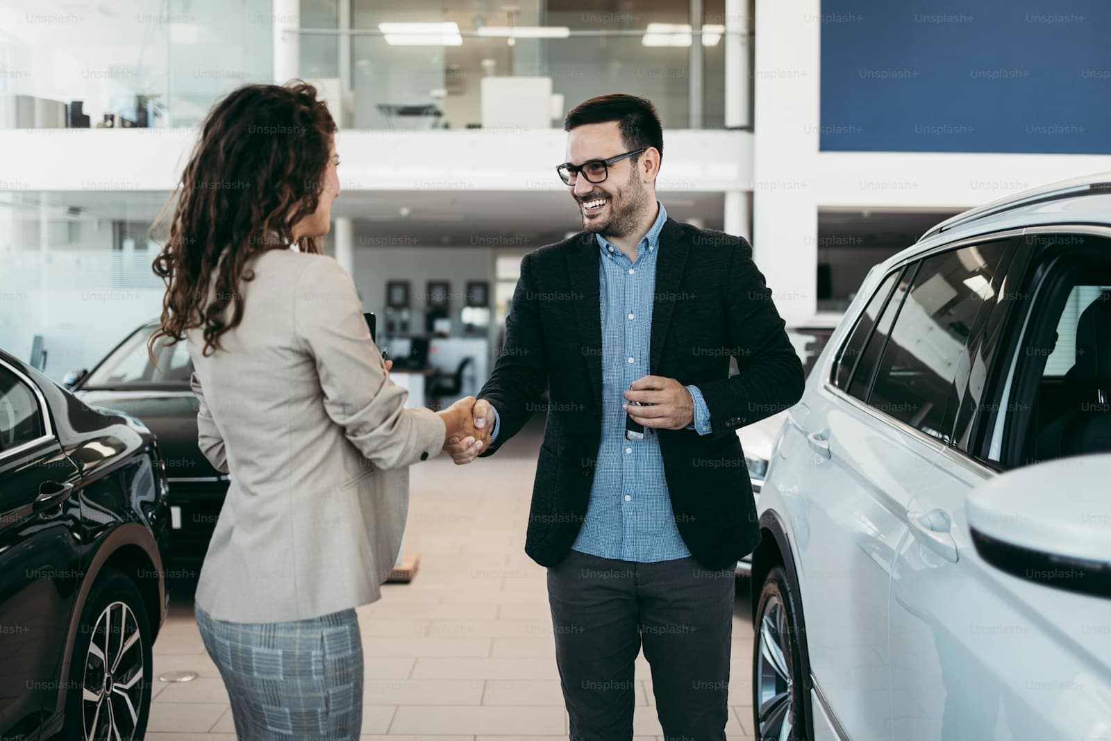 New Car Purchase — insurance-related stock photo